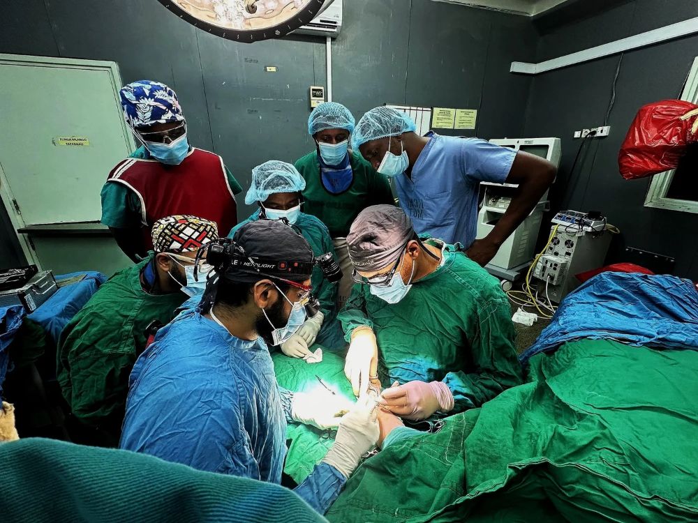 Handzania hand surgery outreach in Tanzania
