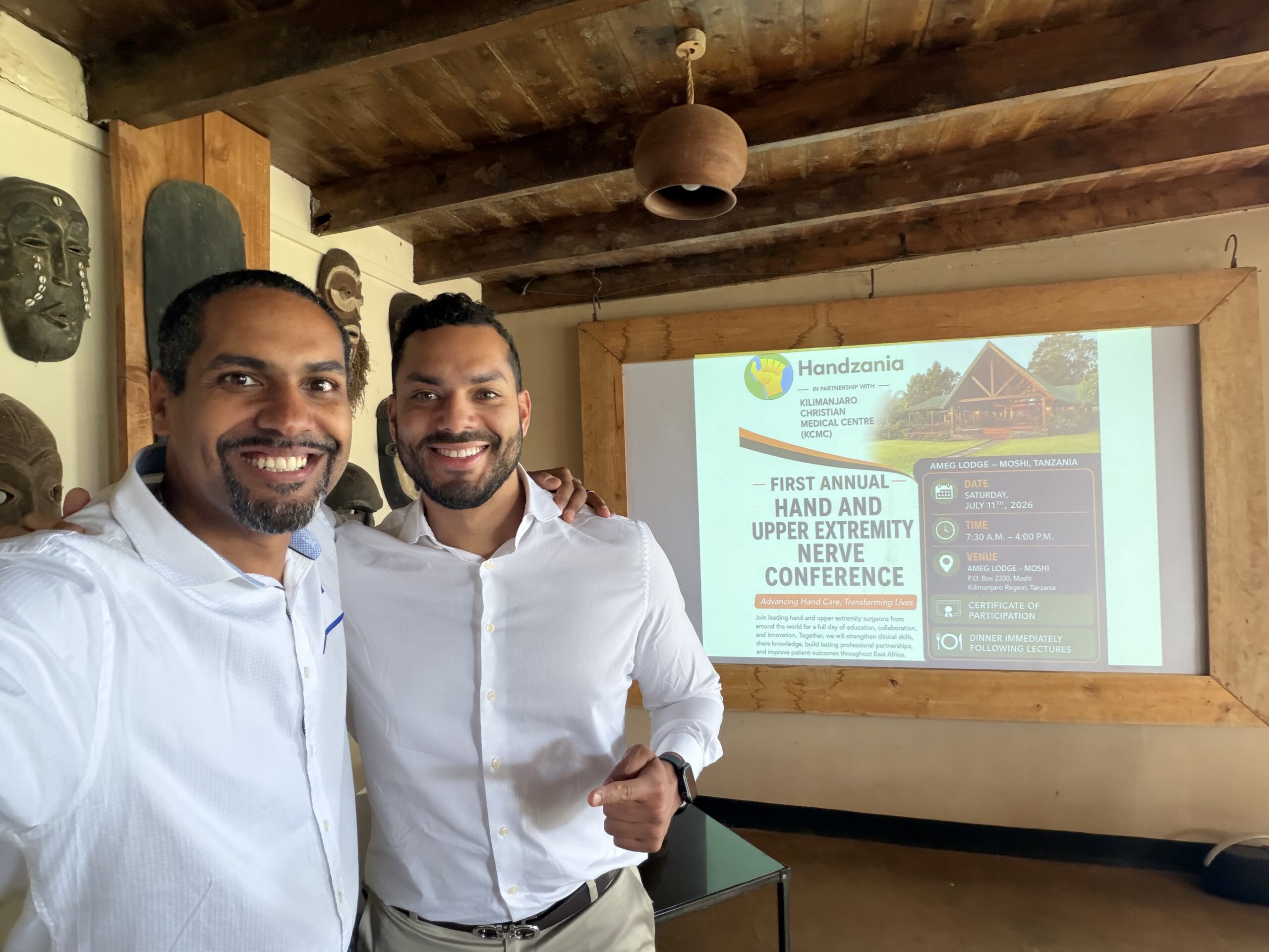 Dr. Andre Ivy at the Handzania Hand and Upper Extremity Nerve Conference
